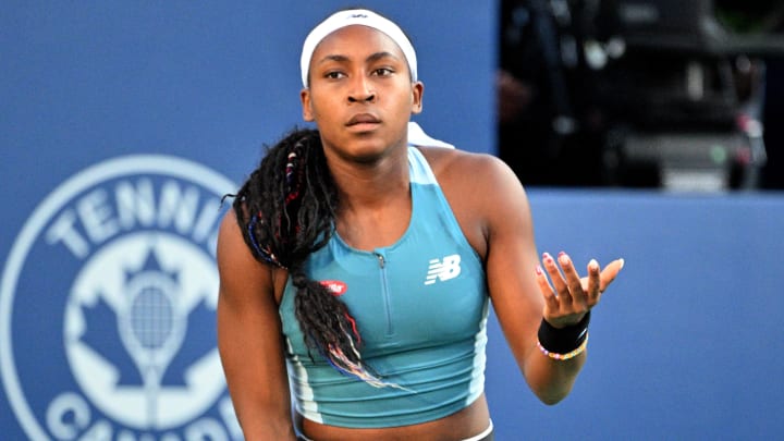 Coco Gauff was upset by Diana Shnaider.