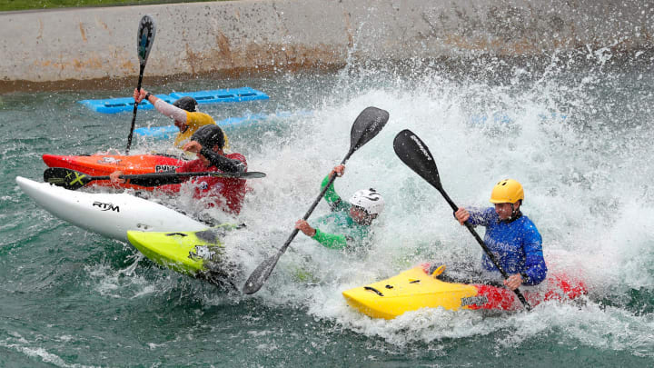 The heats of kayak cross begin Saturday, in what's expected to be one of the most thrilling events of the Paris Games.