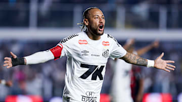 Neymar vem de boa sequência de jogos no Santos 