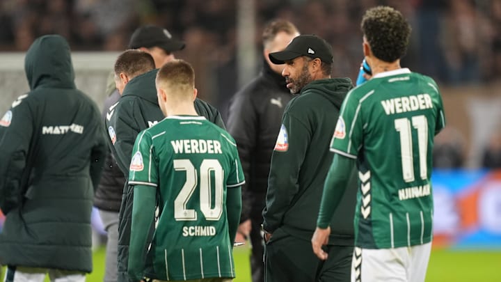 Hängende Köpfe bei Werder Bremen Hängende Köpfe bei Werder Bremen