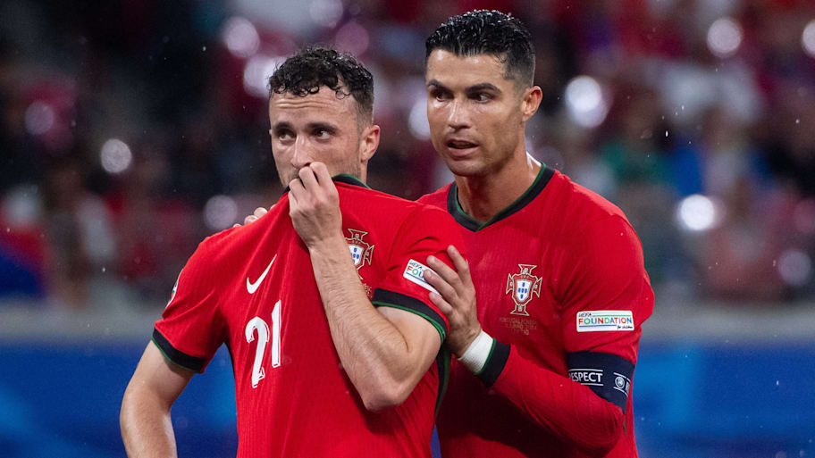 Diogo Jota shared Nations League success with Cristiano Ronaldo. | IMAGO/Eibner