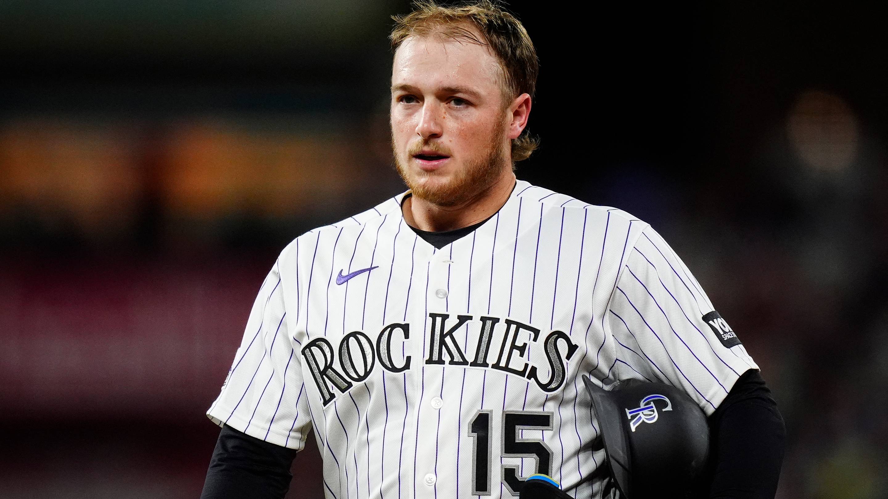 Rockies’ Hunter Goodman Dispels Notion That he Pointed out Crooked Cardinals Cap
