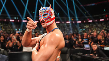 El Grande Americano on Monday Night Raw