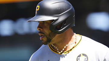 Pittsburgh Pirates left fielder Tommy Pham