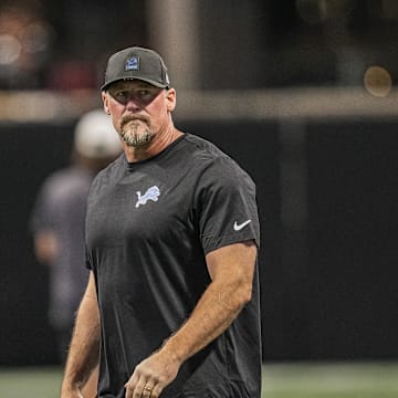 Lions head coach Dan Campbell shared good news after scary injury. 