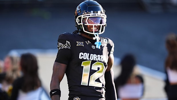 Colorado Buffaloes wide receiver Travis Hunter 