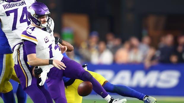 Minnesota Vikings quarterback Sam Darnold