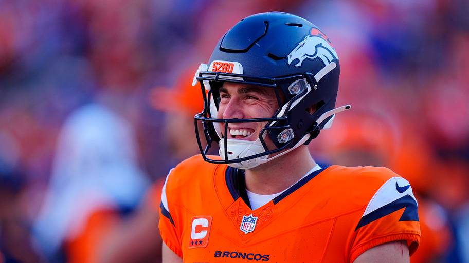 Denver Broncos quarterback Bo Nix