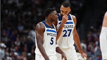 Anthony Edwards, Rudy Gobert, Minnesota Timberwolves