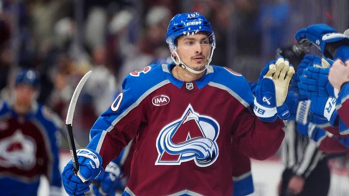 Colorado Avalanche defenseman Sam Malinski Mandatory Credit: Ron Chenoy-Imagn Images Colorado Avalanche defenseman Sam Malinski Mandatory Credit: Ron Chenoy-Imagn Images