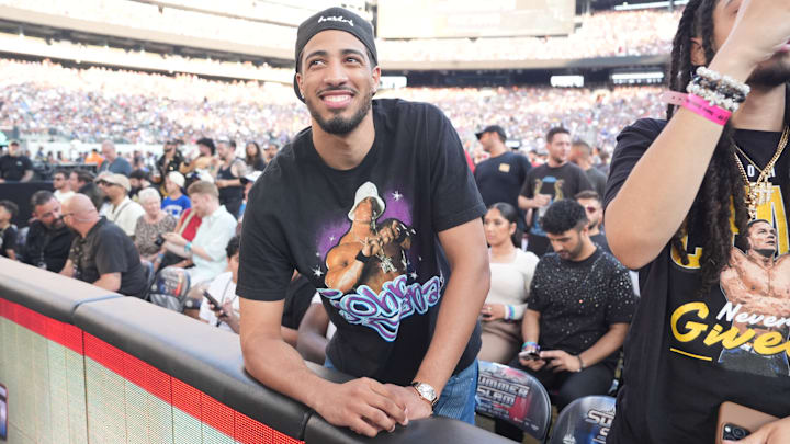 Indiana Pacers guard Tyrese Haliburton (0).