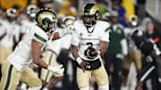 Colorado State Rams quarterback Darius Curry.