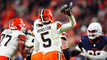 Winston threw for four touchdowns and three interceptions