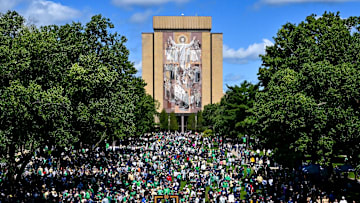 The Auburn Tigers and Notre Dame Fighting Irish have never played one another. 