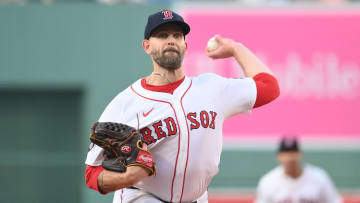 Boston Red Sox starting pitcher James Paxton throws against the Seattle Mariners on Tuesday at Fenway Park.