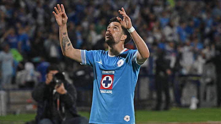 Como siempre el uruguayo Ignacio Rivero apareció para darle ventaja a Cruz Azul en el campeonato Como siempre el uruguayo Ignacio Rivero apareció para darle ventaja a Cruz Azul en el campeonato