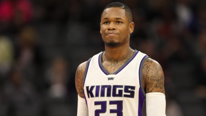 Oct 18, 2016; Sacramento, CA, USA;  Sacramento Kings guard Ben McLemore (23) during the fourth quarter against the Los Angeles Clippers at Golden 1 Center. Mandatory Credit: Sergio Estrada-USA TODAY Sports