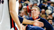 Gonzaga head coach Mark Few.