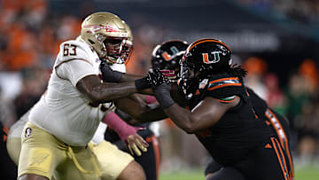 Free-agent offensive tackle Jeremiah Byers, of Florida State, could help the Cardinals where they need help.