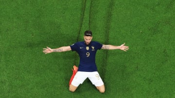 Giroud marcou o gol que abriu o placar na vitória da França sobre a Polônia