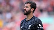 Alisson is sidelined