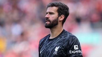 Alisson is sidelined