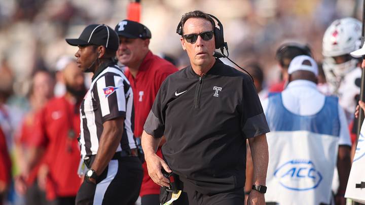 Temple head coach K.C. Keeler