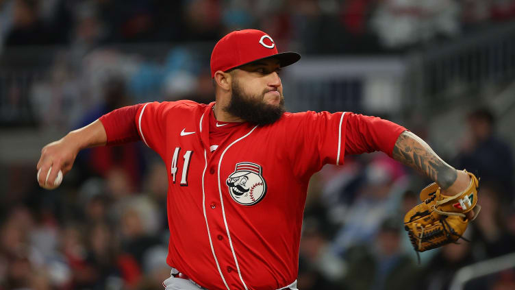 Cincinnati Reds reliever Daniel Duarte delivers a pitch.