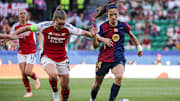 Arsenal came out victorious in the 2024-25 UEFA Women's Champions League final against Barcelona.