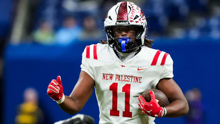 New Palestine Dragons Mason Oglesby (11)