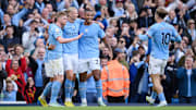 Erling Haaland, Manuel Akanji, Kevin De Bruyne, Jack Grealish