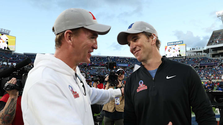 The first "ManningCast" of 2025 will be shown during the Vikings-Bears game in Week 1.