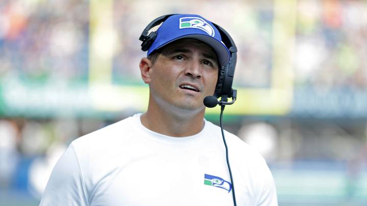 Mike Macdonald of the Seattle Seahawks
