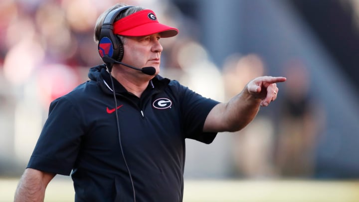 Georgia coach Kirby Smart