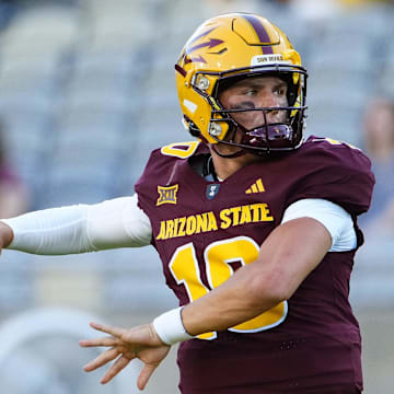 Sam Leavitt’s dual-threat poise and connection with Jordyn Tyson make him the difference-maker for Arizona State.