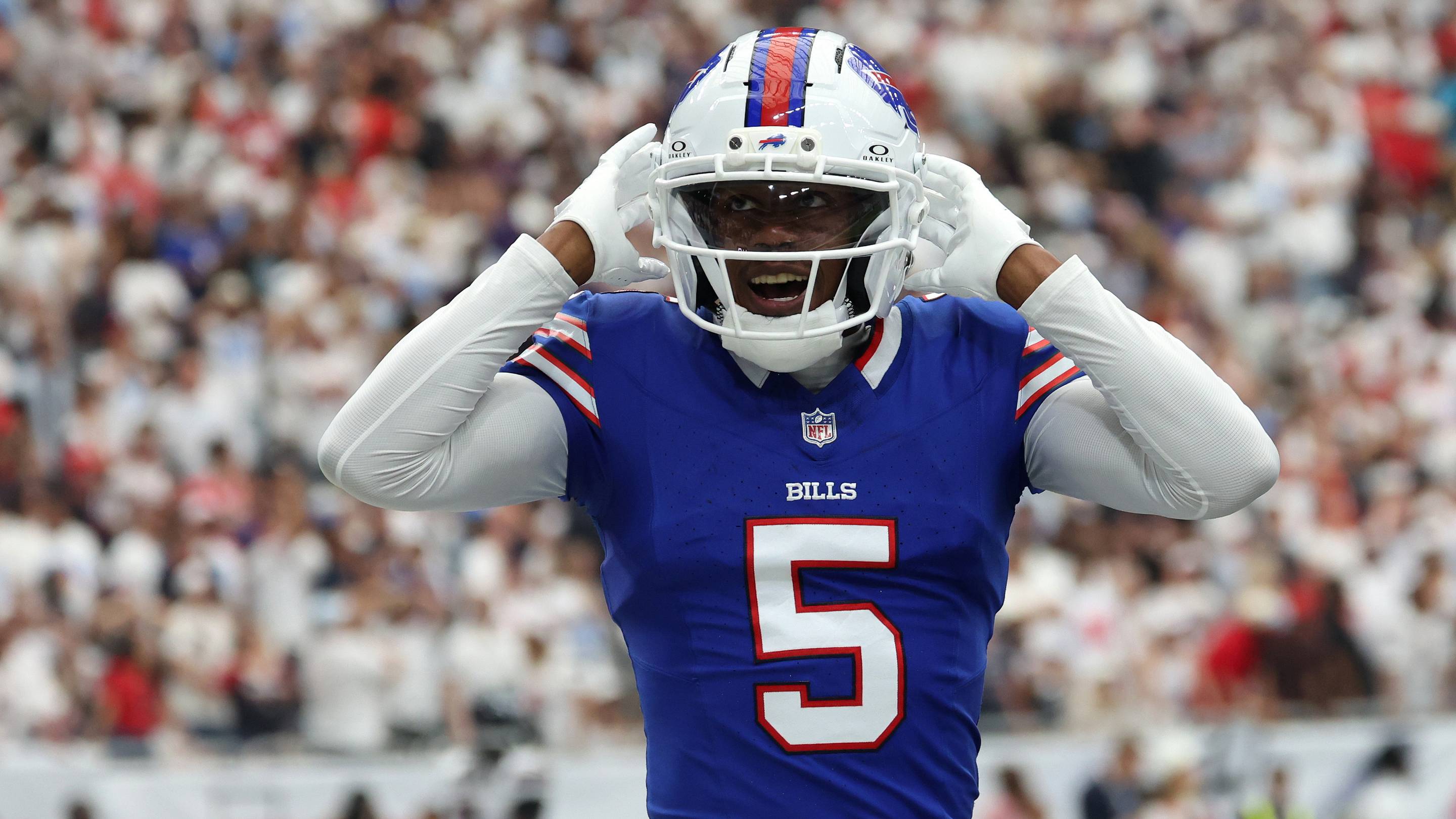 Josh Palmer Added to Bills' Week 5 Injury Report Joining WRs DJ Moore, Keon Coleman