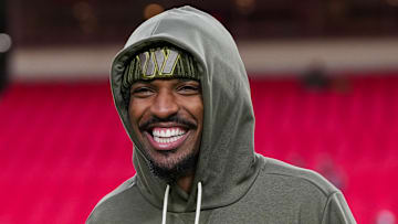 Washington Commanders quarterback Jayden Daniels