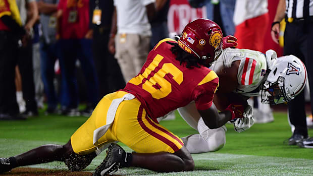 USC USC Trojans Ja'kobi Lane Michigan State Spartans Big Ten Bryan Jackson Zacharyus Williams Chasen Johnson Johnson Johnson Johnson