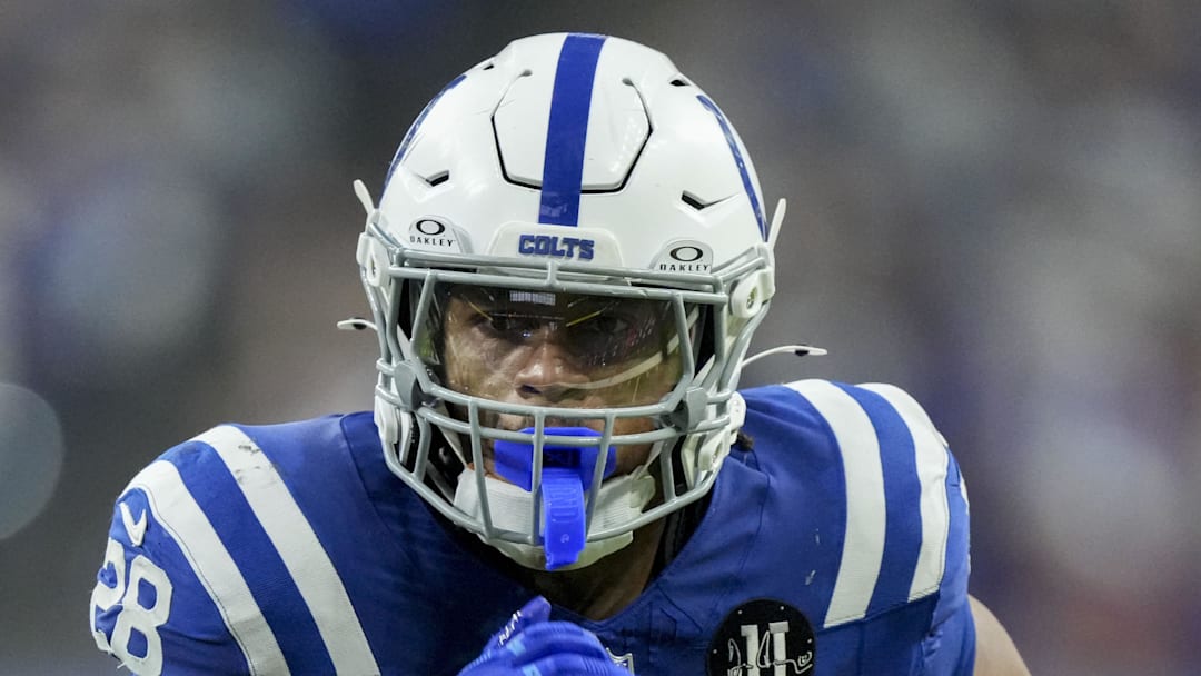 Indianapolis Colts running back Jonathan Taylor