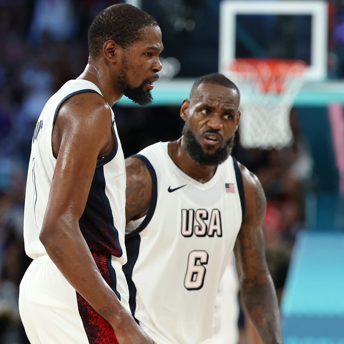 LeBron James sobre Kevin Durant Es uno de los mejores de la historia