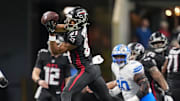 Atlanta Falcons wide receiver Dylan Drummond