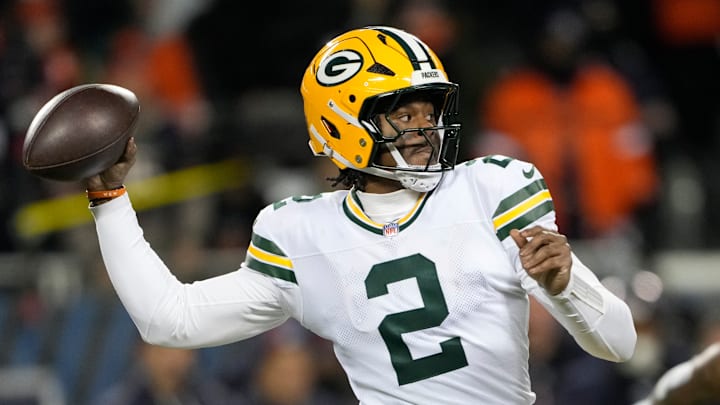 Green Bay Packers quarterback Malik Willis