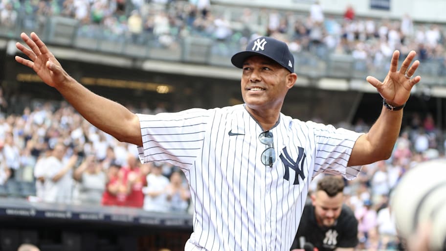 Mariano Rivera played in the Yankees' traditional Old Timers' Game on Saturday.  | Wendell Cruz-Imagn Images