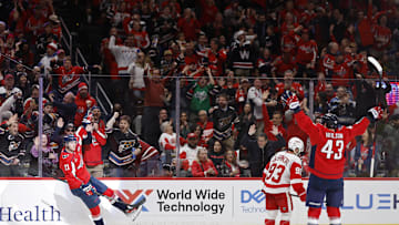 Aliaksei Protas, Washington Capitals Mandatory Credit: Geoff Burke-Imagn Images