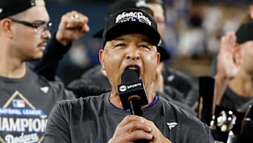 National League Championship Series - Milwaukee Brewers v Los Angeles Dodgers - Game Four
