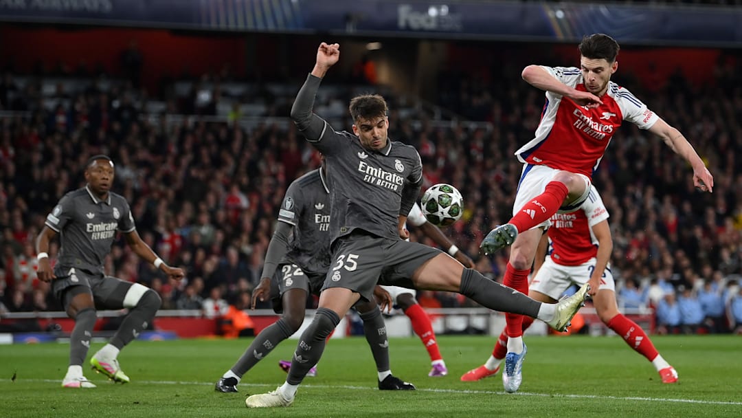 Arsenal FC v Real Madrid C.F. - UEFA Champions League 2024/25 Quarter Final First Leg