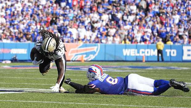 New Orleans Saints running back Alvin Kamar