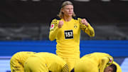 Ist in den Fokus von Paris Saint-Germain gerückt. Dortmunds Erling Haaland.