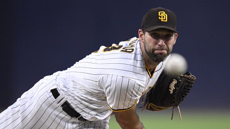 San Diego Padres starting pitcher Michael Wacha