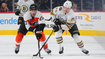 The Flyers have lost four straight, while Boston comes in having won six of their last seven games.